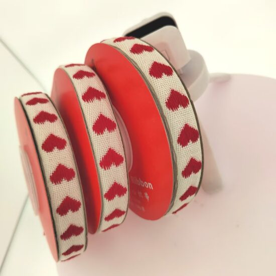 1.6cm cotton ribbon bows for gift wrapping and floral decoration