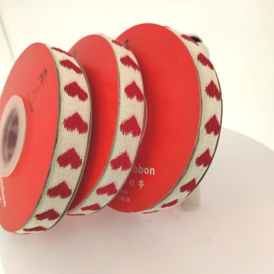1.6cm cotton ribbon bows for gift wrapping and floral decoration