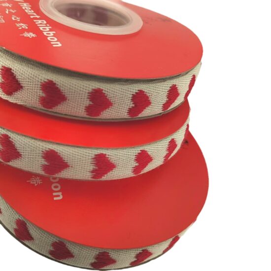1.6cm cotton ribbon bows for gift wrapping and floral decoration