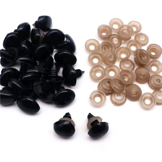 Triangle Plastic Noses for Plush Toys and Teddy Bears – DIY Craft Parts