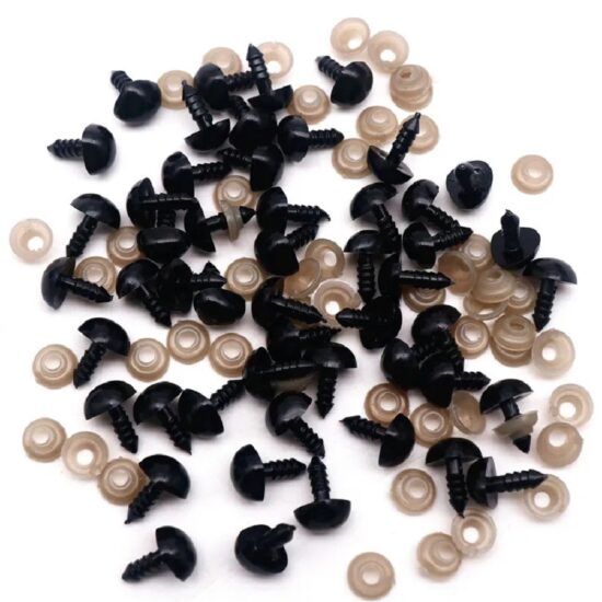 Triangle Plastic Noses for Plush Toys and Teddy Bears – DIY Craft Parts