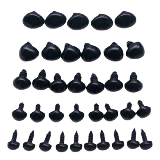 Triangle Plastic Noses for Plush Toys and Teddy Bears – DIY Craft Parts