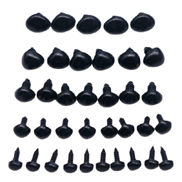 Triangle Plastic Noses for Plush Toys and Teddy Bears – DIY Craft Parts