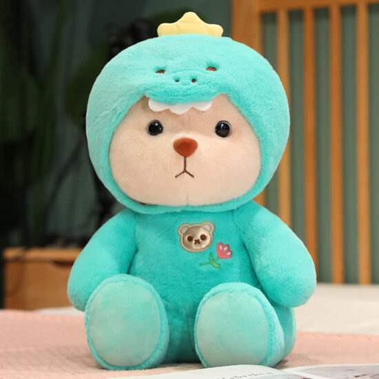 2025 Transformable Cute Teddy Bear Plush Toy – Creative Birthday Gift Stuffed Animal