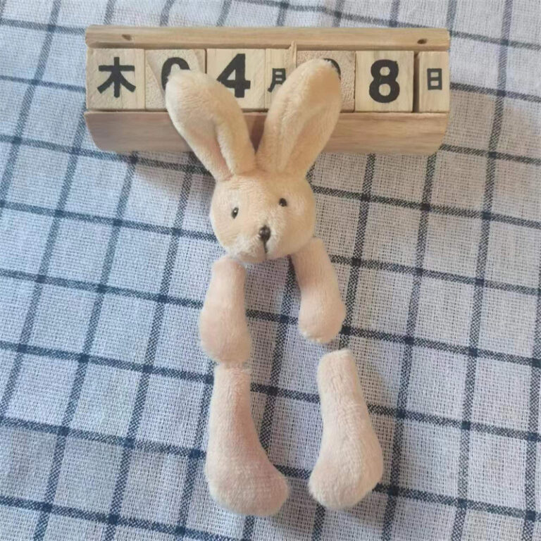 4cm Plush DIY Doll Clothes – Mini Outfits for Bear and Bunny Toys