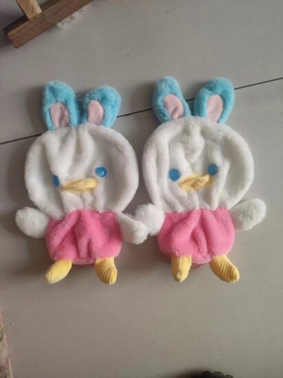 8-Inch Unstuffed Plush Toy Doll Shell – Soft Fabric DIY Doll Cover
