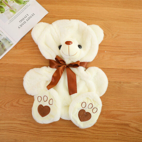  Sitting Teddy Bear Plush Shell for DIY Stuffing - Semi-Finished Toy Skin