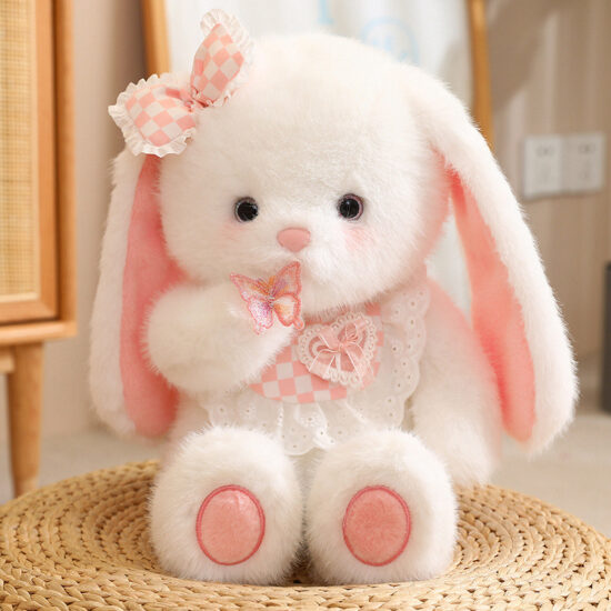 Cute Baby Animal Plush Toys – Teddy Bear, Bunny, and Cat Dolls for Kids