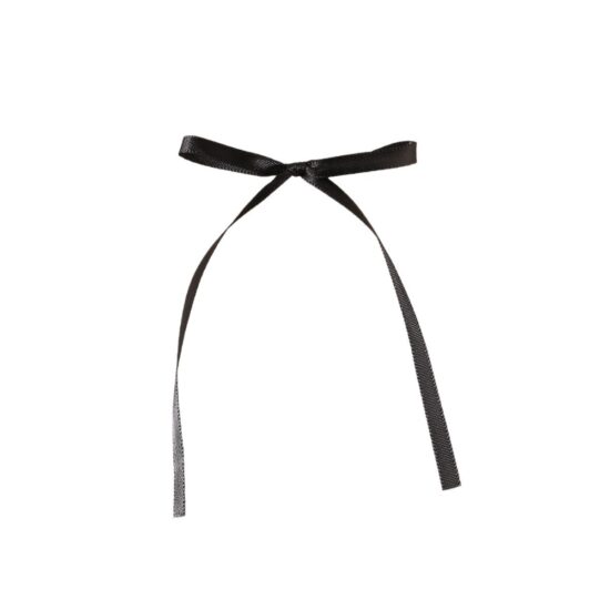 Ballet style handmade ribbon bow for double ponytail hair clips and cake decoration