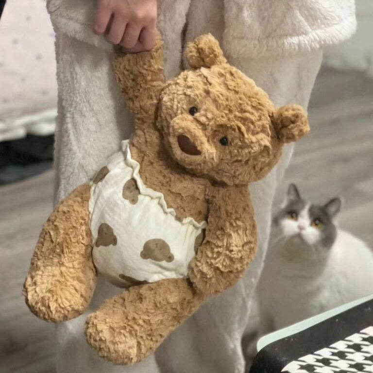 Barcelona Teddy Bear Plush – Wedding Tossing Stuffed Animal Toy