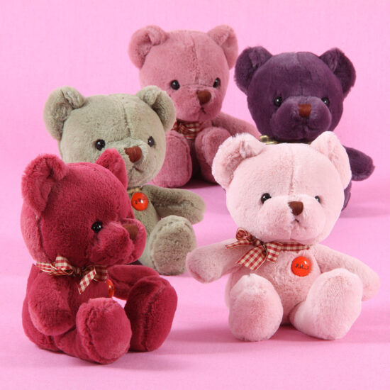 Colorful Teddy Bear Plush Toys for Kids – Soft Stuffed Bears in Multiple Colors