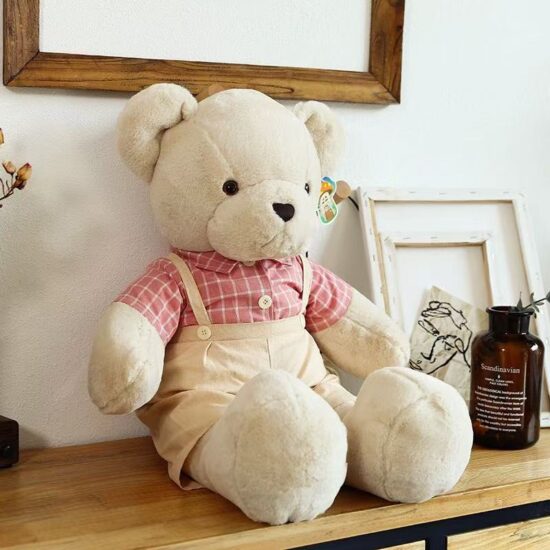 Dressed Teddy Bear Couple Plush Dolls Valentine's Gift