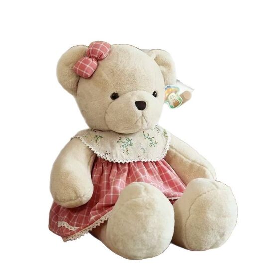 Dressed Teddy Bear Couple Plush Dolls Valentine's Gift
