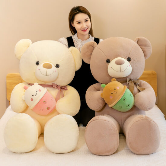 Creative Large Teddy Bear Plush Doll – Hugging Stuffed Toy for Valentine’s Day & Wholesale