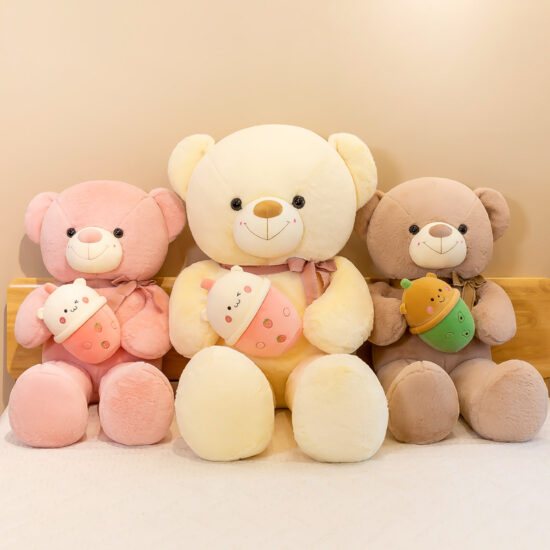 Creative Large Teddy Bear Plush Doll – Hugging Stuffed Toy for Valentine’s Day & Wholesale