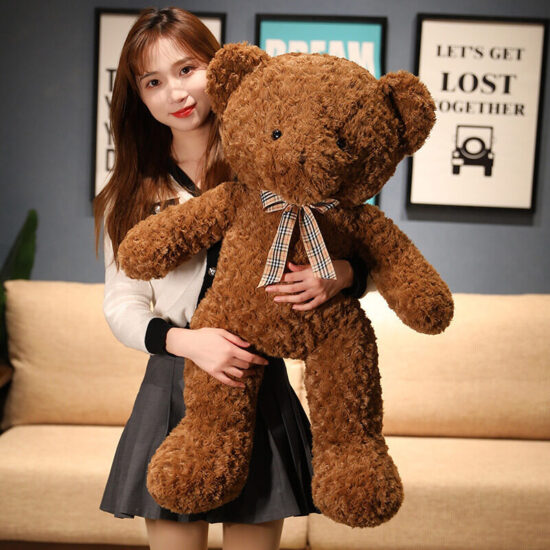 Soothing teddy bear plush toy for sleeping and gifting