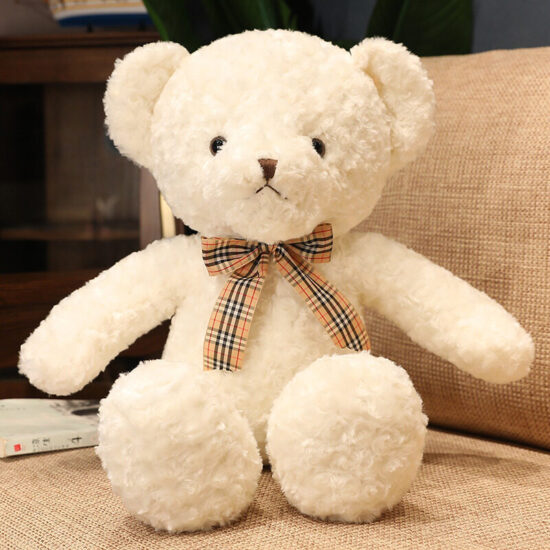 Soothing teddy bear plush toy for sleeping and gifting