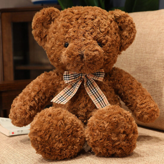 Soothing teddy bear plush toy for sleeping and gifting