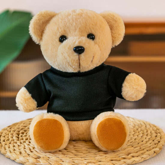 Custom Teddy Bear Plush Toy with Printed T-Shirt for Events and Promotions