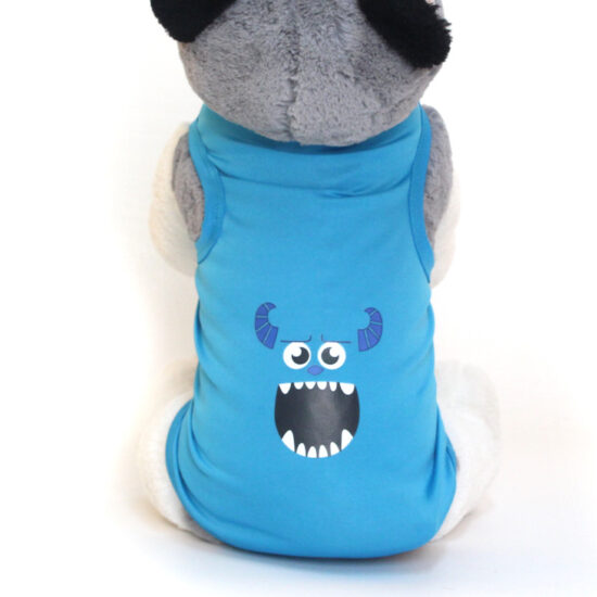 Cartoon summer pet vest for small dogs and cats