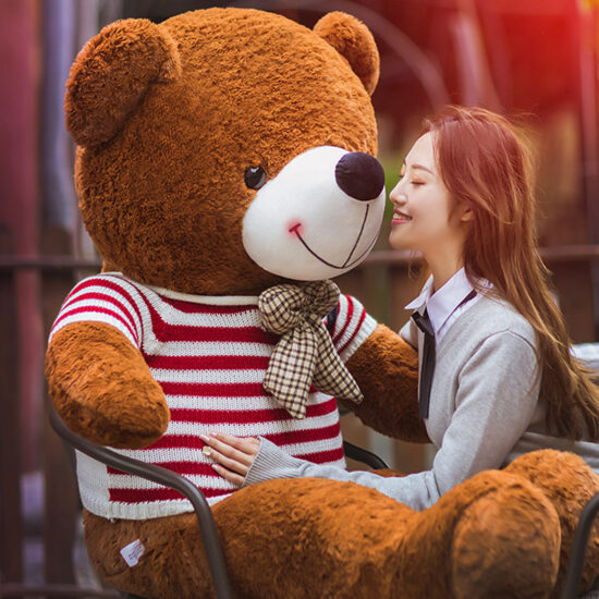 Cute Giant Teddy Bear Plush Doll – Sleeping Panda Bear Toy for Girls and Gift Wholesale