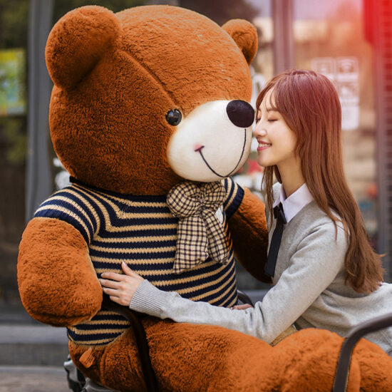 Cute Giant Teddy Bear Plush Doll – Sleeping Panda Bear Toy for Girls and Gift Wholesale