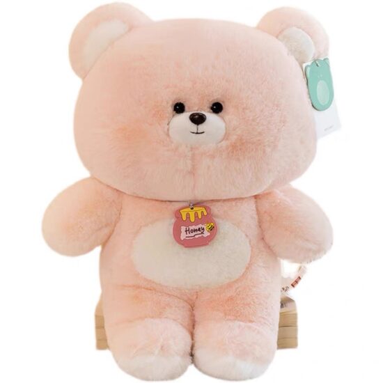 Lavender-scented teddy bear plush toy for children with calming pillow function