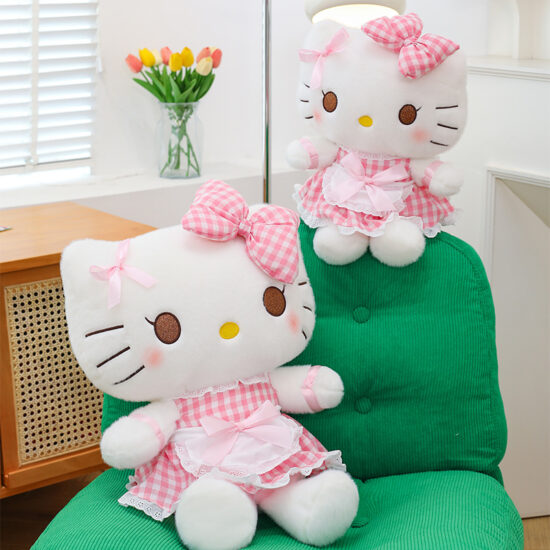 Cute Maid Cat Plush Doll Gift for Girls