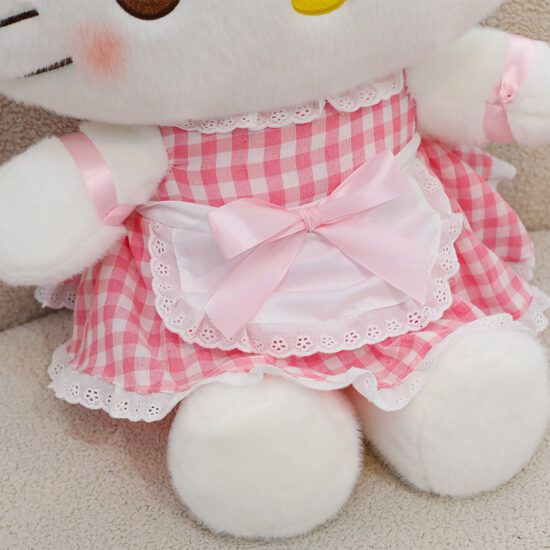 Cute Maid Cat Plush Doll Gift for Girls