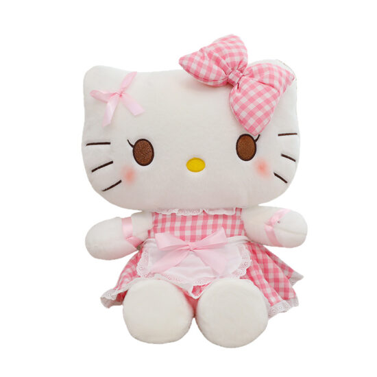 Cute Maid Cat Plush Doll Gift for Girls