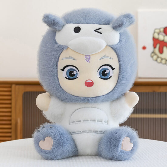 Panda Nezha Plush Toy – Large Aobing Dragon Doll for Kids Birthday Gift


