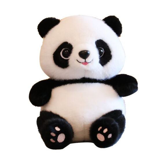 Cute Plush Panda Stuffed Animal for Kids – Realistic Panda Doll Gift Toy