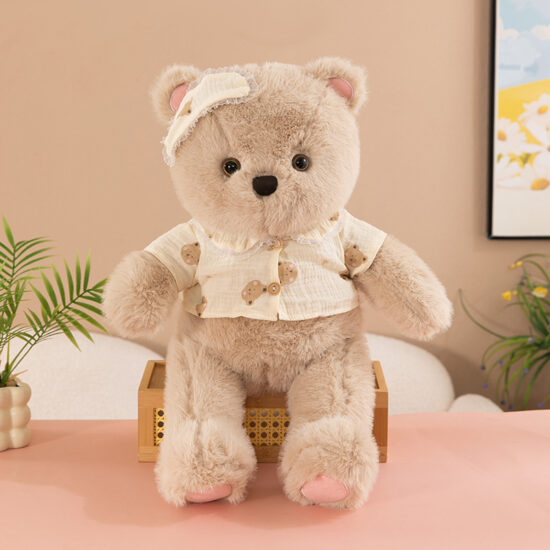 Soothing Teddy Bear Plush Pillow – Soft Goodnight Stuffed Toy for KidsThis super soft goodnight teddy bear plush features a sleepy expression and gentle design, ideal for calming children at bedtime or gifting to loved ones as a sweet comfort toy.

This super soft goodnight teddy bear plush features a sleepy expression and gentle design, ideal for calming children at bedtime or gifting to loved ones as a sweet comfort toy.

