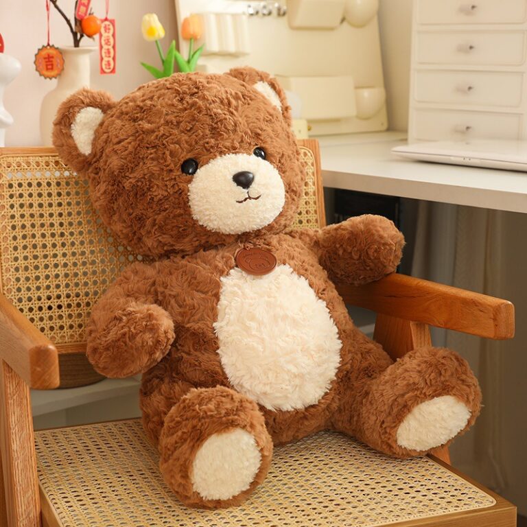 Cute Valentine Teddy Bear Plush for Sleeping and Gifting