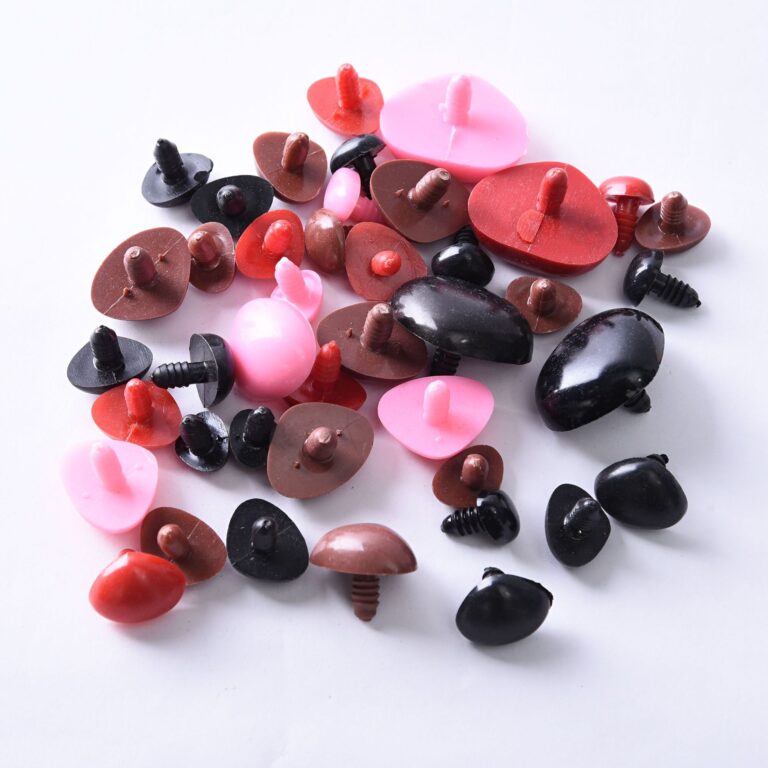 DIY Triangle Noses and Eyes for Teddy Bears and Plush Toy Making