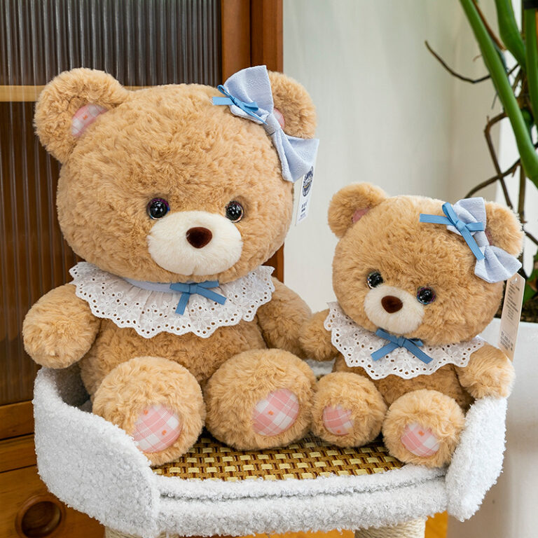 Fashion Teddy Bear Couple Plush Toys Birthday Gift