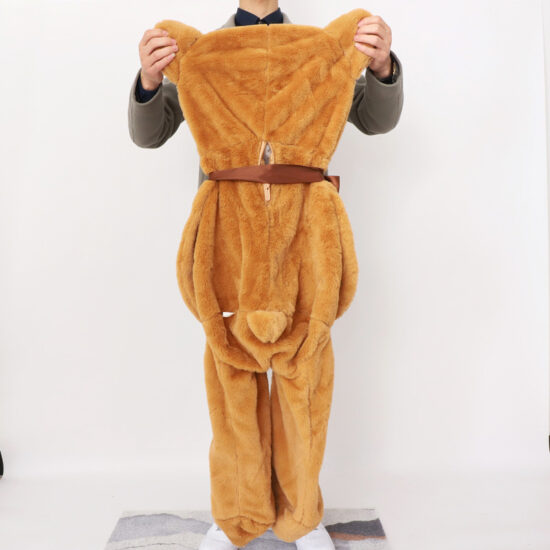 Large Teddy Bear Plush Shell – Unstuffed Toy Skin for DIY and Factory Use