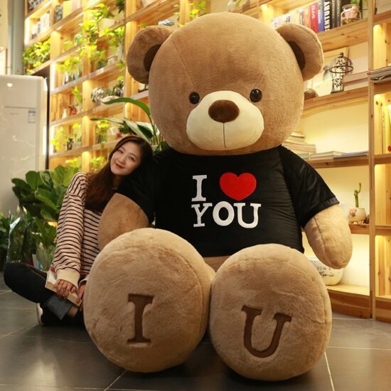 Giant Panda Plush Toy – Large Teddy Bear Hug Pillow for Kids’ Birthday Gift