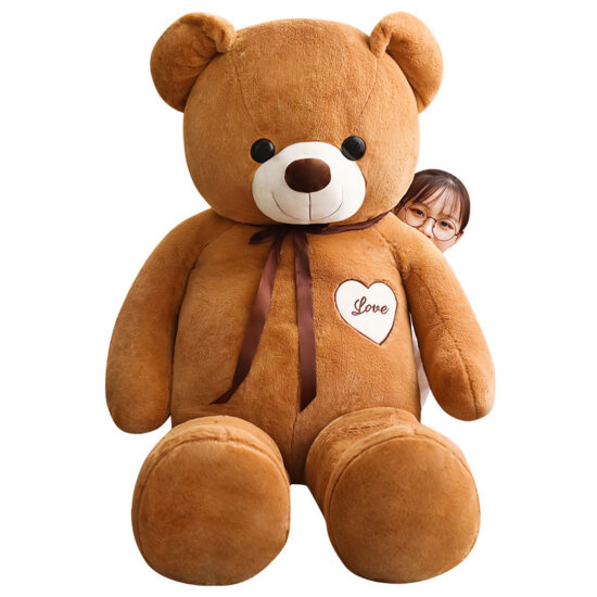 Giant Panda Teddy Bear Plush Toy – Oversized Washable Stuffed Animal for Birthday Gift

