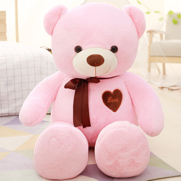 Giant Panda Teddy Bear Plush Toy – Oversized Washable Stuffed Animal for Birthday Gift
