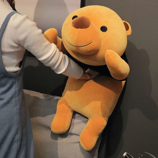 Giant Teddy Bear Plush Toy – Large Hugging Bear Pillow for Girls’ Bedroom