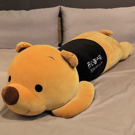 Giant Teddy Bear Plush Toy – Large Hugging Bear Pillow for Girls’ Bedroom