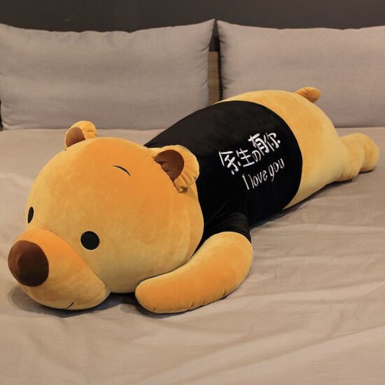 Giant Teddy Bear Plush Toy – Large Hugging Bear Pillow for Girls’ Bedroom