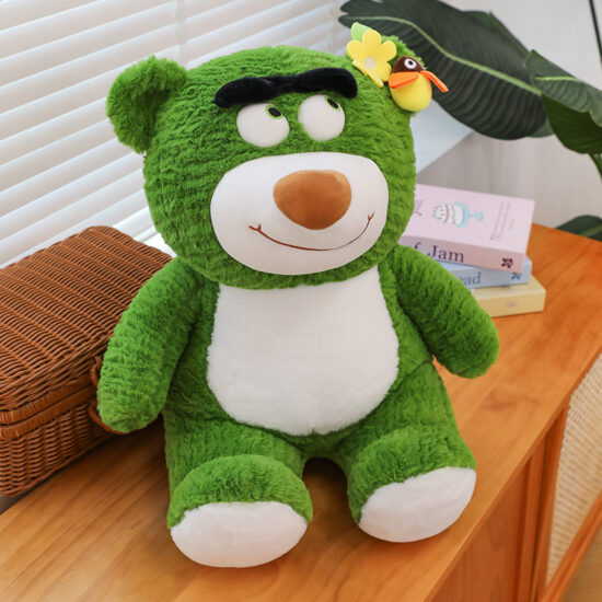  Glow Teddy Bear Plush Toy – Light-Up Firefly Nose Bear for Kids’ Gifts