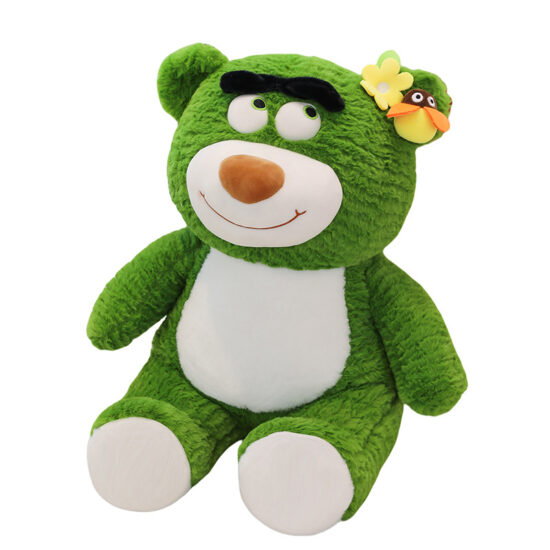  Glow Teddy Bear Plush Toy – Light-Up Firefly Nose Bear for Kids’ Gifts