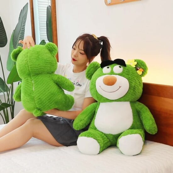  Glow Teddy Bear Plush Toy – Light-Up Firefly Nose Bear for Kids’ Gifts