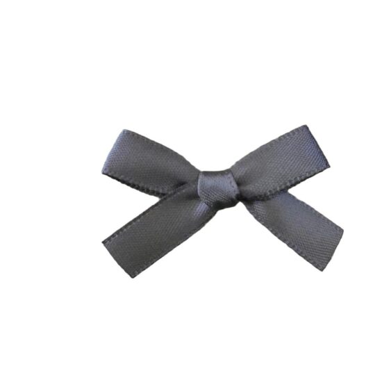3mm polyester ribbon bows machine-made for lingerie and garment accessories