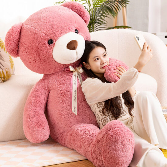 Jumbo Teddy Bear Plush Toy – Giant Hug Bear Panda Doll for Kids and Birthday Gifts