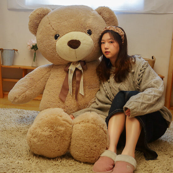 Jumbo Teddy Bear Plush Toy – Giant Hug Bear Panda Doll for Kids and Birthday Gifts