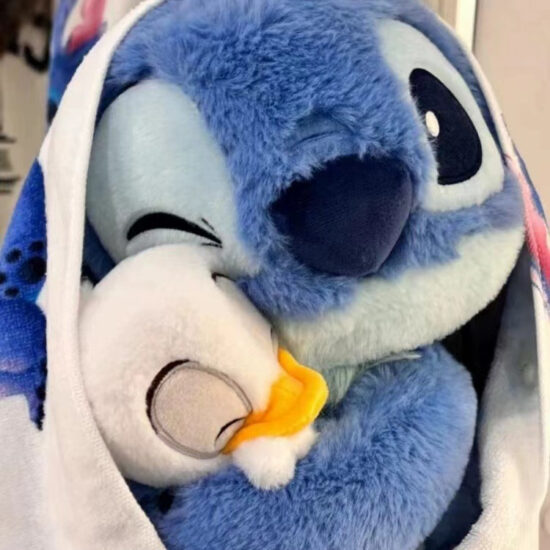  Cute hugging Stitch plush toy – large anime-style gift doll